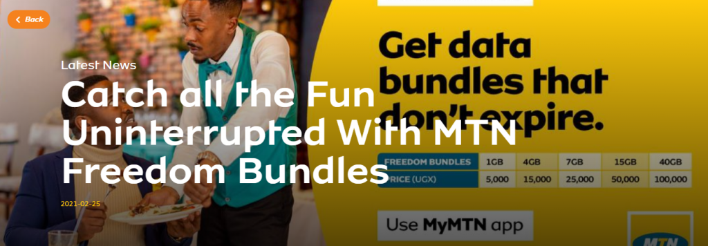 #MTNFreedomBundles