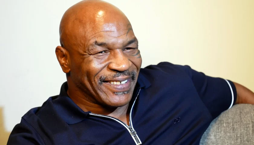Heavyweight Champion Mike Tyson