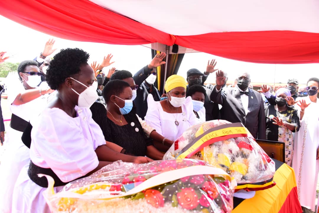 Jacob Oulanya's burial