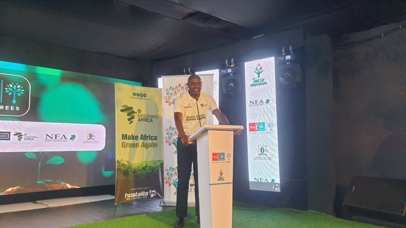 Dickson Mushabe, Founder of Greening Africa